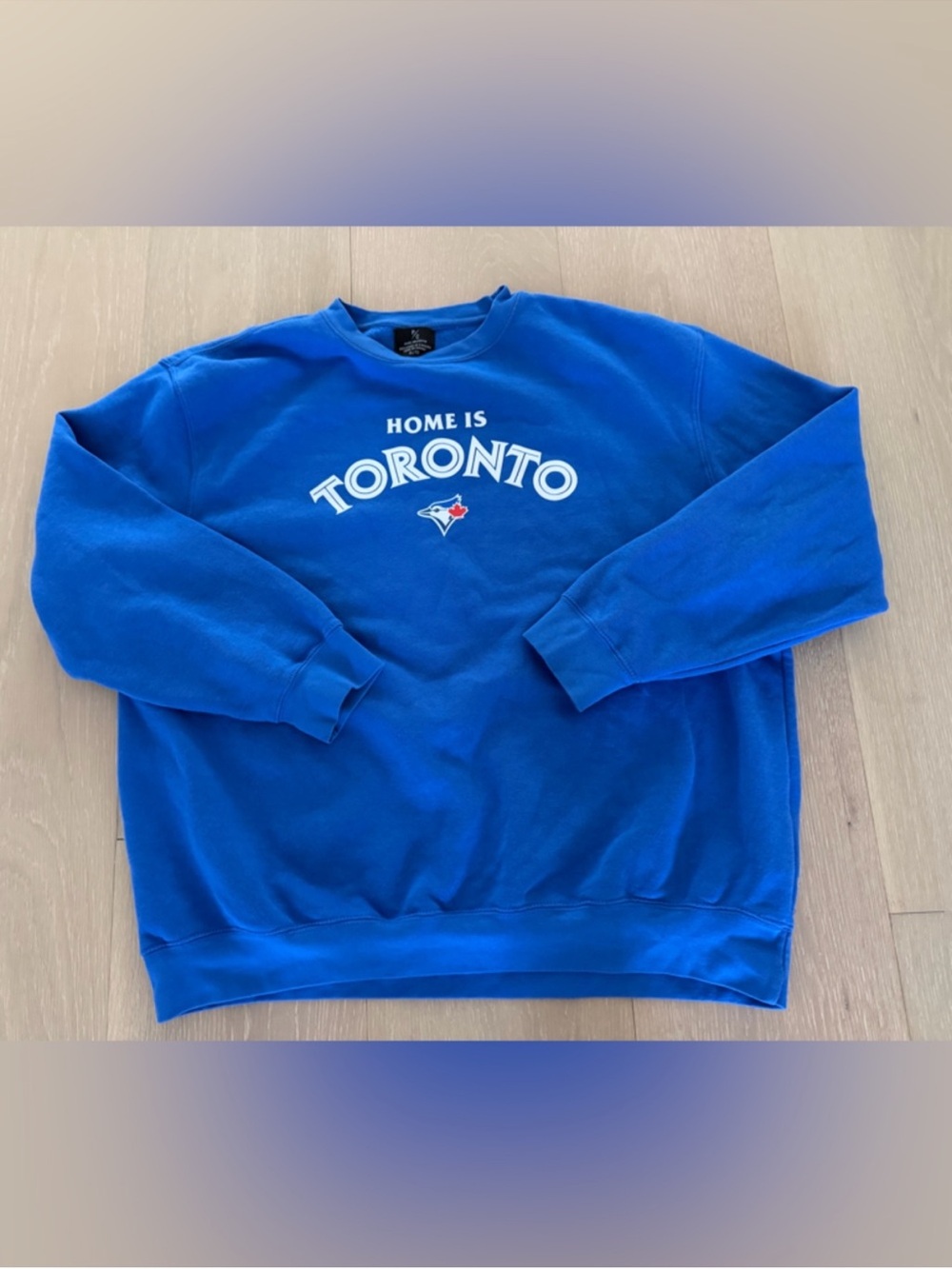 Toronto Blue Jays Peace Collective blue sweatshirt